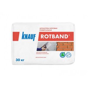 Сухая гипсовая штукатурка Ротбанд, 30кг