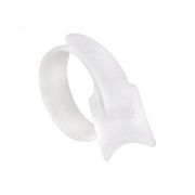 Хомут-липучка 12х135 белый (20шт) EKF