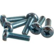 Винт с полуц. гол-й оц. 6*40