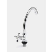 Смеситель Моно для мойки aQuaDv, керамическая кран-букса, 001-06