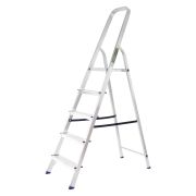 Стремянка, 5 ступени, алюминиевая, Россия// Сибртех