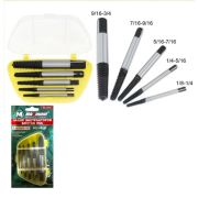 Набор экстракторов болтов HSS, 5 предметов, М3-М18, в пластиковом футляре