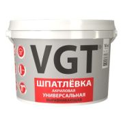Шпатлевка универсальная акриловая для нар./внутр. работ влагостойкая, 1,7кг ВГТ