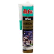 Аквариумный силиконовый герметик Akfix 100AQ, прозрачный, 280мл